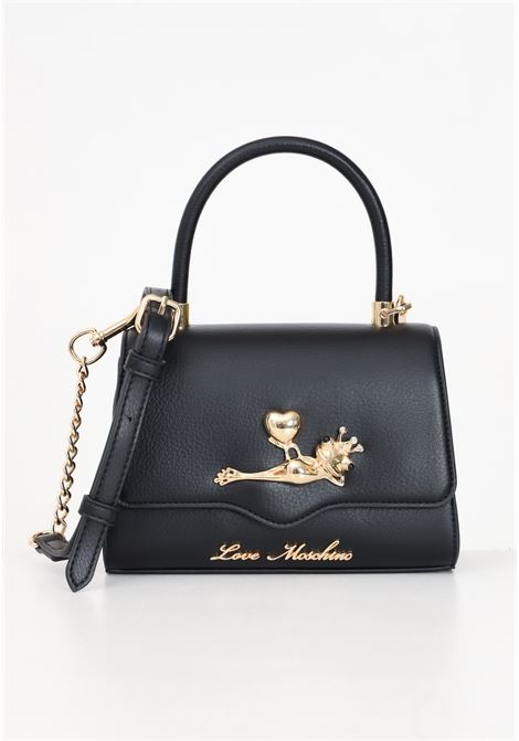 Borsa a mano Funny Love nera da donna LOVE MOSCHINO | JC4028PP1LLB200C